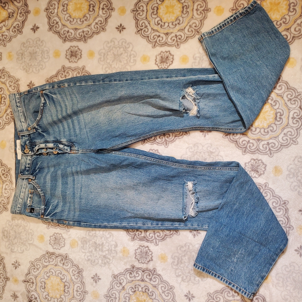 Women's KanCan Blue Distressed Jeans